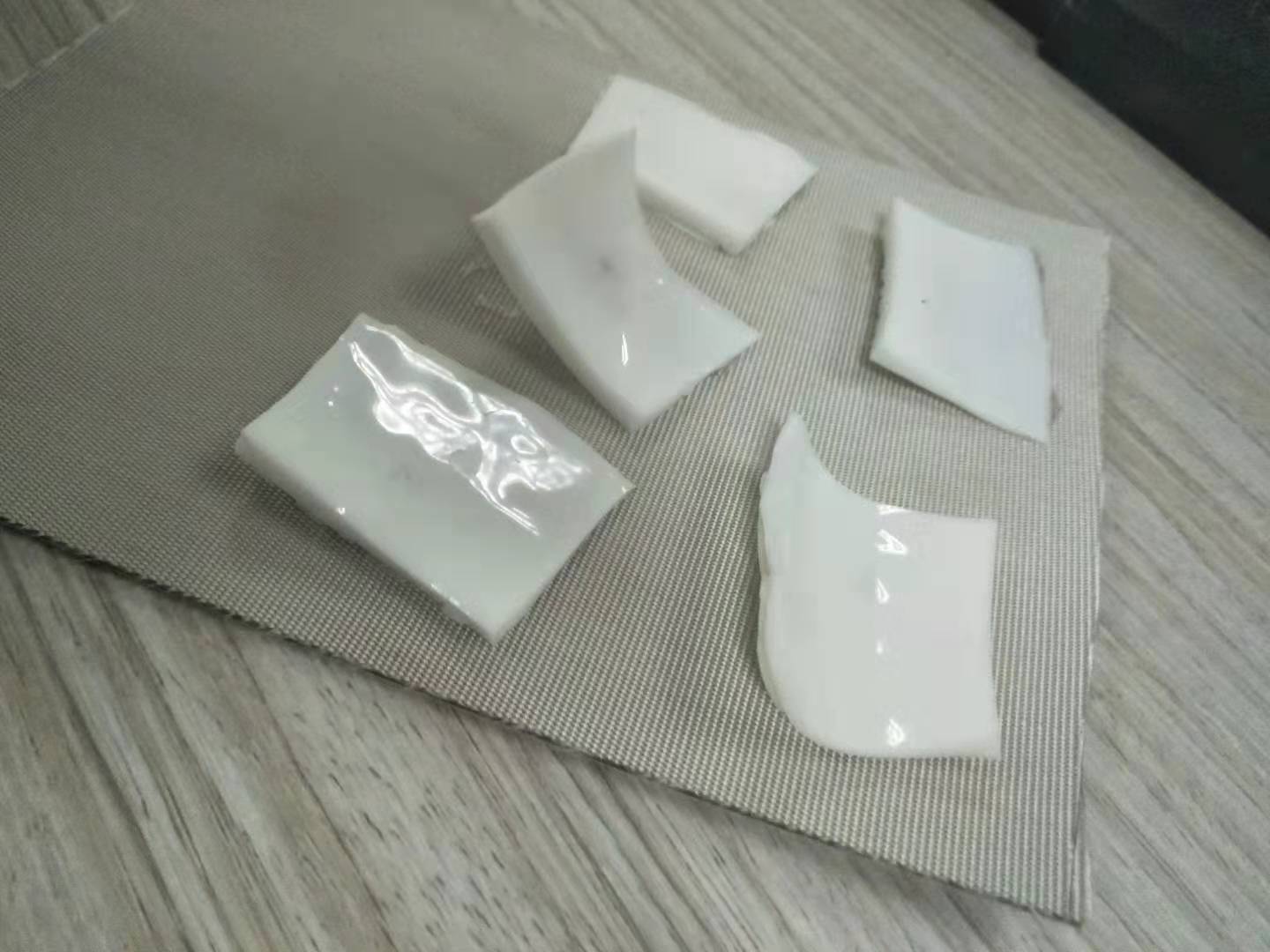 硅胶粘腈纶布试样试验测试 硅胶粘腈纶布试样试验测试