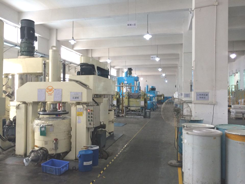 深圳硅胶贴双面胶处理剂厂家车间 深圳硅胶贴双面胶处理剂厂家车间